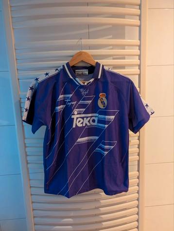 Vintage Real madrid 1994-1996 Zamorano #9 shirt Taguy beschikbaar voor biedingen