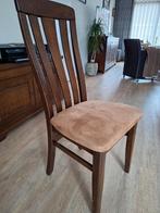 eetkamerstoelen, Huis en Inrichting, Stoelen, Ophalen, Hout, Gebruikt, Bruin