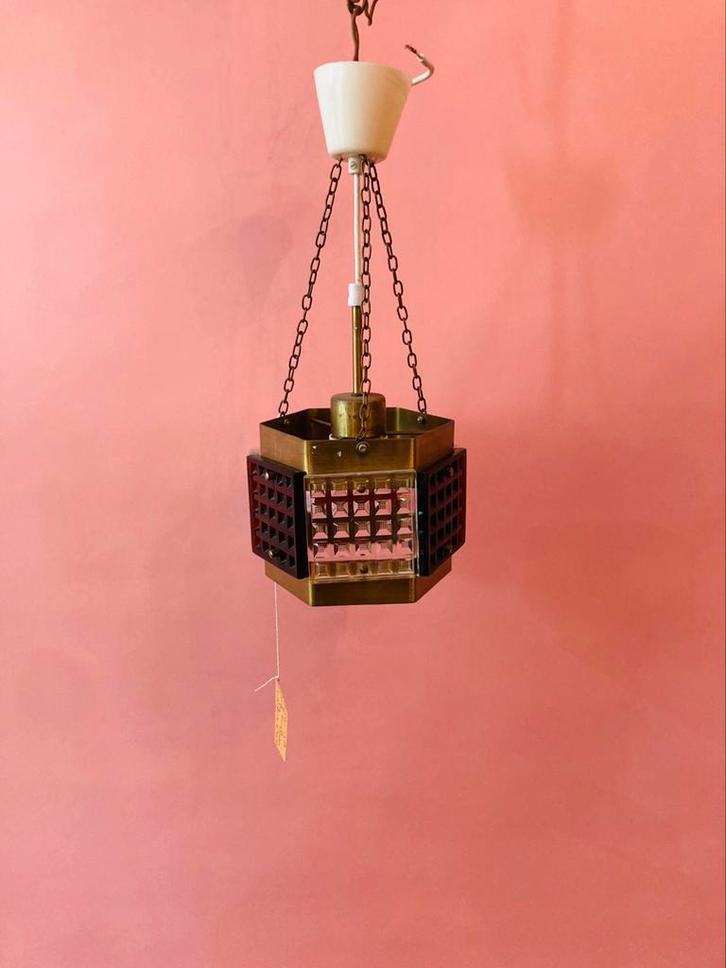 Wiktor en Berndt for Flygfors hanglamp uit Zweden 1960, Huis en Inrichting, Lampen | Hanglampen, Gebruikt, Minder dan 50 cm, Ophalen of Verzenden