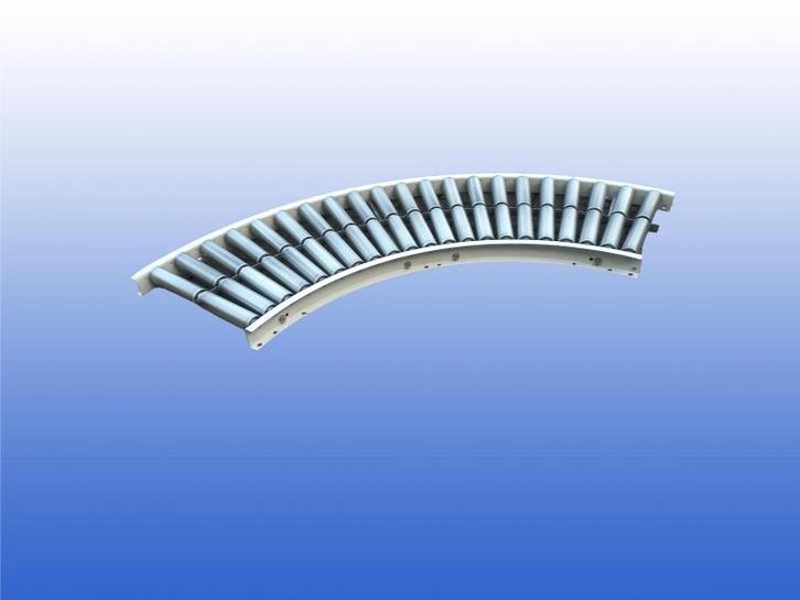 rollenbaanbocht 90 graden transportbandbocht lopende band, Doe-het-zelf en Verbouw, Overige Doe-het-zelf en Verbouw, Gebruikt