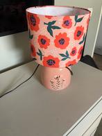 Tafellamp+kap, Ophalen of Verzenden, Zo goed als nieuw, Minder dan 50 cm