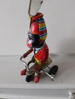 Werkend Blikken aapje op driewieler, Antiek en Kunst, Antiek | Speelgoed, Ophalen of Verzenden