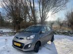 Kia Picanto 1.2 Cvvt 5-DRS 2014 Grijs | APK 1 feb 2027, Auto's, Voorwielaandrijving, Euro 5, Stof, 4 cilinders