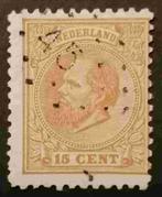 NEDERLAND - nr. 23J met puntstempel 45, Verzenden, T/m 1940, Gestempeld