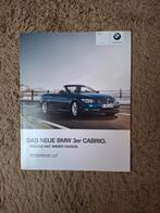 Autofolder BMW 3 serie cabrio (E93), Boeken, Verzenden, Zo goed als nieuw, BMW
