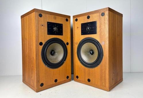 IMF-CM2a luidspreker set - High End uit de 1970's - €158, Audio, Tv en Foto, Luidsprekers, Gebruikt, Front, Rear of Stereo speakers