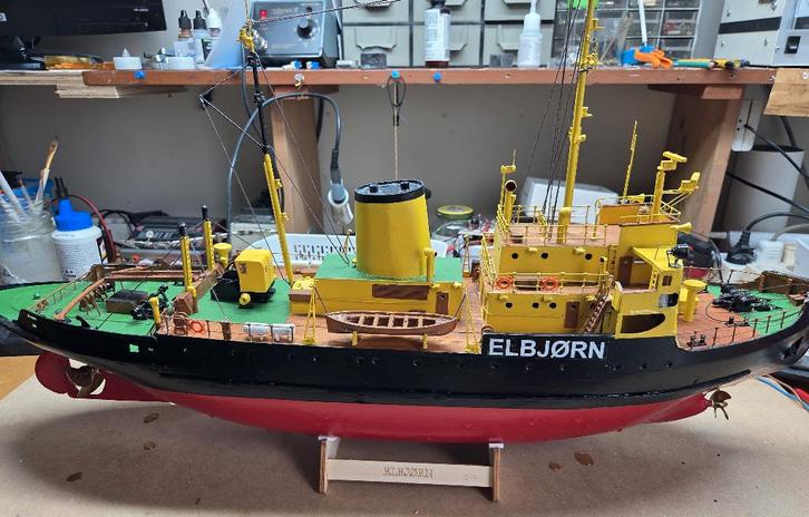 Deense ijsbreker, Hobby en Vrije tijd, Modelbouw | Boten en Schepen, Nieuw, Overige merken, Ophalen