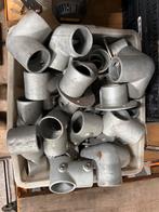 Bak vol buiskoppelingen 60mm, Doe-het-zelf en Verbouw, Metalen, Ophalen, Gebruikt, IJzer