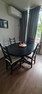 Eethoek, Huis en Inrichting, Tafels | Eettafels, Ophalen, Gebruikt, Rond, 100 tot 150 cm