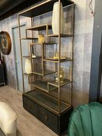 Richmond Interiors Wandkast Hunter, 200 cm of meer, Eikenhout, Ophalen of Verzenden, Zo goed als nieuw