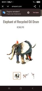 Elephant of Recycled Oil Drum als nieuw, W, Ophalen of Verzenden, Zo goed als nieuw, W