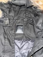 Airforce Zwarte Winterjas met Bontkraag, Ophalen of Verzenden, Zo goed als nieuw, Meisje, Jas