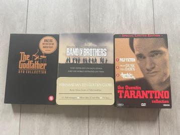 DVD series Tarantino, the godfather, band of brothers beschikbaar voor biedingen