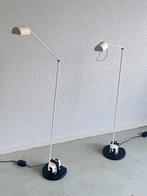Vintage Set van 2 Lumina Vloerlampen Italiaans Design, Huis en Inrichting, Lampen | Vloerlampen, Ophalen, Gebruikt, Metaal