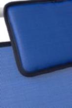 Rugsteun in 5 standen blauw, Ophalen, Zo goed als nieuw
