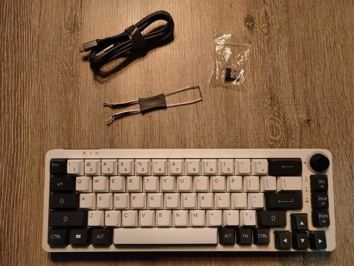 Epomaker Theory TH68 Mechanisch Toetsenbord, Computers en Software, Toetsenborden, Zo goed als nieuw, Qwerty, Draadloos, Gaming toetsenbord