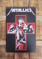 Metallica master of puppets reclamebord van metaal wandbord, Info@deconoord.nl, Deco Noord, Nieuw, Ophalen of Verzenden
