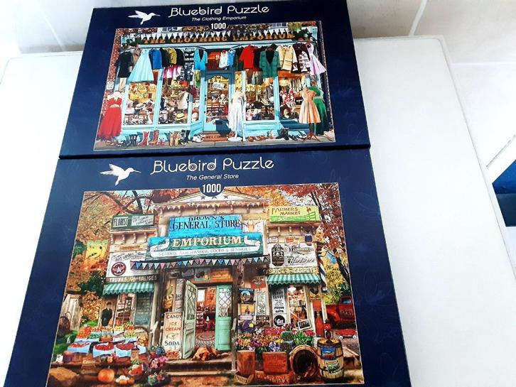 15 Puzzels allerlei prijs zie omschrijving, Hobby en Vrije tijd, Denksport en Puzzels, Zo goed als nieuw, 500 t/m 1500 stukjes