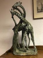 Beeldhouwerk Giraffen ., Verzamelen, Beelden en Beeldjes, Ophalen of Verzenden, Zo goed als nieuw