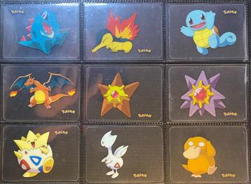 Pokemon Lamincards - complete sets - series 1 2 & 3 beschikbaar voor biedingen