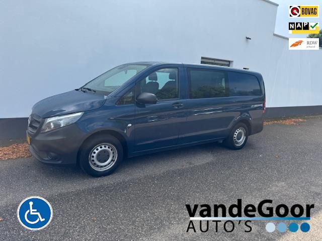 Mercedes-Benz Vito 114 CDI Lang, '15 aut., rolstoelbus, BTW-, Auto's, Bestelauto's, Bedrijf, Te koop, ABS, Airbags, Airconditioning