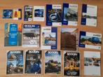 partij Volvo grondverzet folders, Boeken, Ophalen of Verzenden, Zo goed als nieuw, Folder