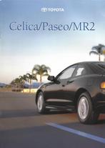 Brochure Toyota Celica , Paseo , MR2 1998, Ophalen of Verzenden, Gelezen, Toyota