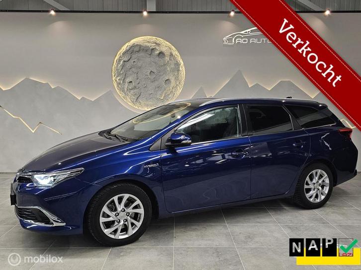 Toyota Auris 1.8 Hybrid Lease Pro Panorama/Camera/Stoelverwa, Auto's, Toyota, Bedrijf, Auris, ABS, Achteruitrijcamera, Airbags