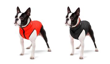 AiryVest Hondenjas Omkeerbaar M40 Red-Black -50% OFF!!! beschikbaar voor biedingen