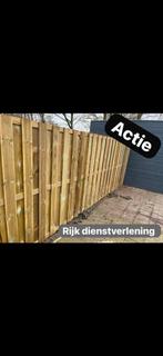 Bent u opzoek na nieuwe schutting?, Tuin en Terras, Schuttingen, Ophalen, 1 tot 2 meter, Minder dan 3 meter, Zo goed als nieuw