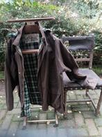DONKERBRUINE WAX COAT QUALITY COUNTRY, Ophalen of Verzenden, Zo goed als nieuw