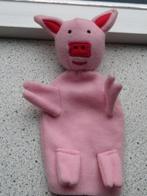 Handpop Varken van Hema meet ca 26 cm totaal, Ophalen of Verzenden, Zo goed als nieuw, Overige typen