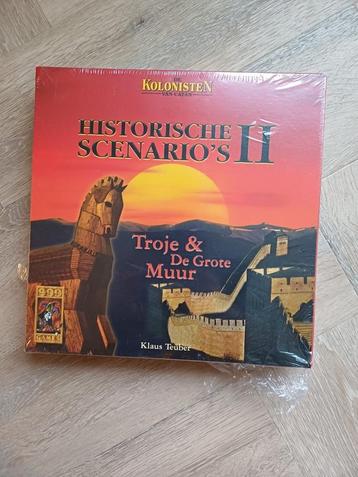 bordspel seal Historische Scenarios 2 Kolonisten Catan 999  beschikbaar voor biedingen