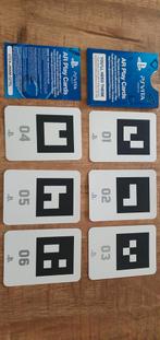PS Vita AR Play Cards - Complete Set (01-06) + Voucher, Spelcomputers en Games, Gebruikt, Overige genres, 1 speler, Ophalen of Verzenden