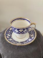 Staffordshire Ellesmere Dark Blue kop en schotel, Huis en Inrichting, Keuken | Servies, Ophalen, Zo goed als nieuw, Overige stijlen