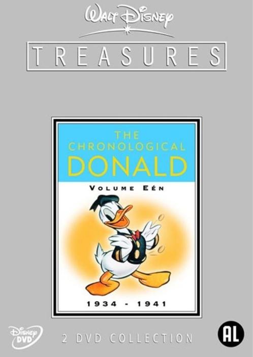 2-DVD Disney - Treasures: The Chronological Donald (Volume 1, Cd's en Dvd's, Dvd's | Kinderen en Jeugd, Zo goed als nieuw, Film