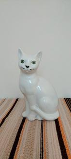XXL 30 cm grote keramische kat poes beeld Vintage, Verzamelen, Ophalen of Verzenden, Zo goed als nieuw, Dier