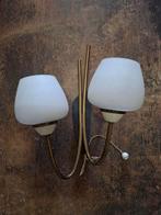 Wandlampjes '60s ( Retro/Vintage/Design ), Ophalen of Verzenden, Gebruikt, Glas, Vintage