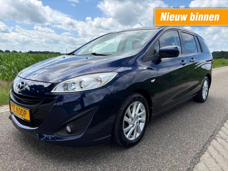 Mazda 5 1.8 / 7 PERSOONS / BOMVOL / SILVER EDITION, Auto's, Mazda, Bedrijf, Airbags, Airconditioning, Boordcomputer, Centrale vergrendeling