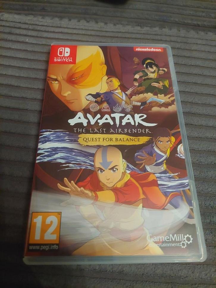 Avatar The Last Airbender Quest for Balance, Spelcomputers en Games, Games | Nintendo Switch, Zo goed als nieuw, Ophalen of Verzenden