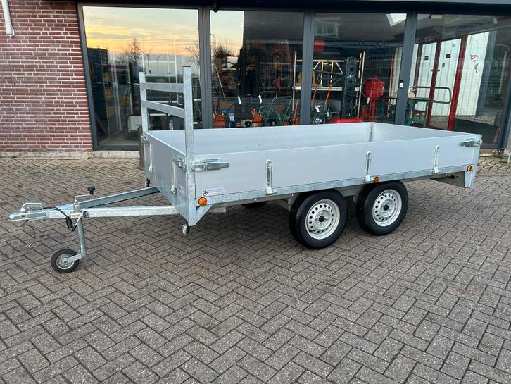 Rova plateauwagen/aanhanger 300x150CM 750KG NIEUWSTAAT!, Auto diversen, Aanhangers en Bagagewagens, Zo goed als nieuw, Ophalen