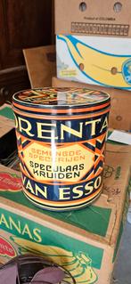 Orenta van Esso speculaas kruiden winkel blik oud, Verzamelen, Ophalen of Verzenden, Gebruikt
