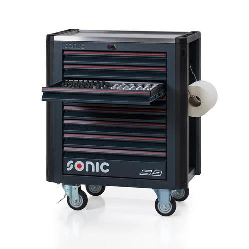 Sonic Black Series S9 Toolscar gevuld met over 400 tools, Auto diversen, Autogereedschap, Zo goed als nieuw, Ophalen