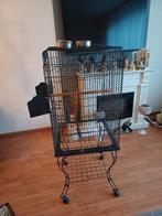 Brocante vogelkooi, Ophalen, Gebruikt, Kooi-accessoires