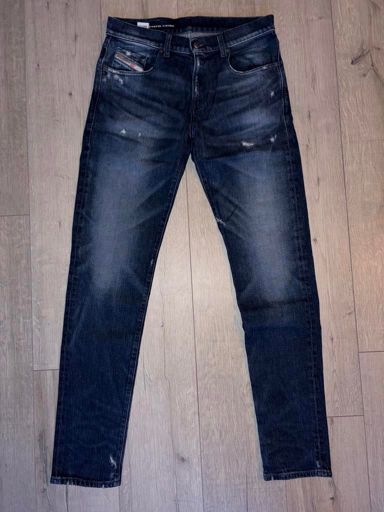 Diesel D-Strukt jeans maat 32 W / 34 L, Ophalen of Verzenden, Gedragen, Blauw, W32 (confectie 46) of kleiner