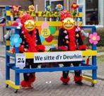 Vrolijke loop-bank (loopgroep 2 personen), Kleding | Dames, Carnavalskleding en Feestkleding, Ophalen, Zo goed als nieuw