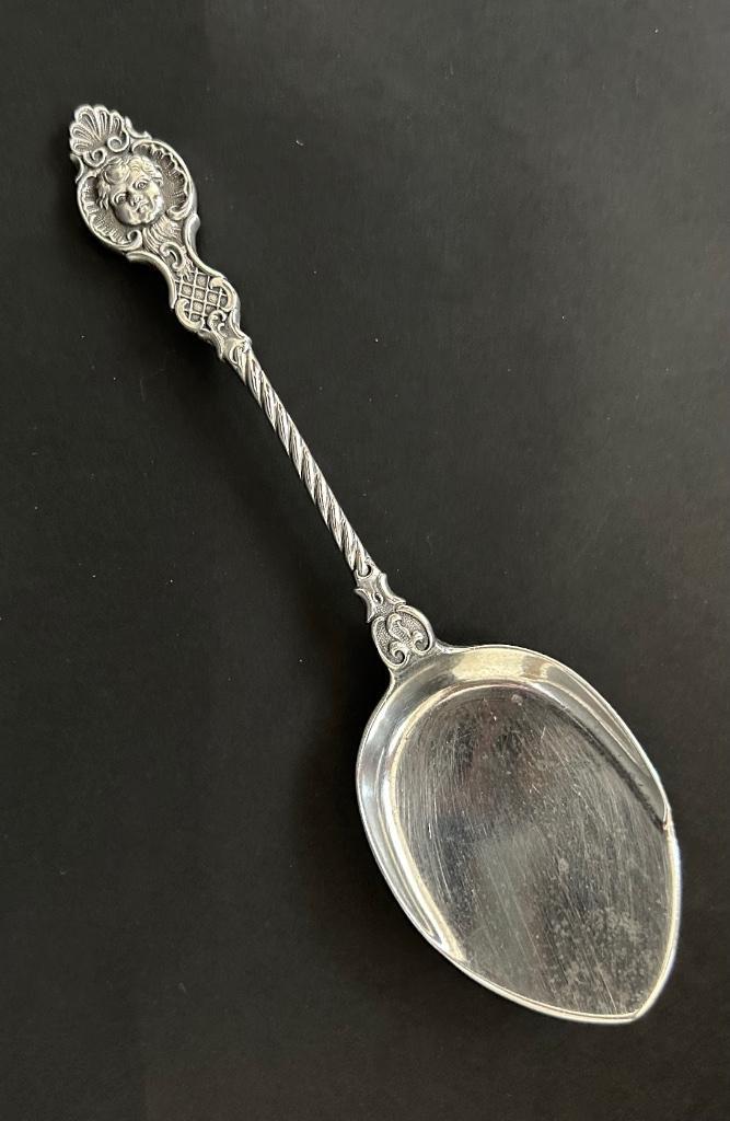 Engels zilver English sterling silver sugar spoon Victorian, Antiek en Kunst, Antiek | Goud en Zilver, Zilver, Ophalen of Verzenden