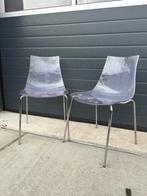 6 Calligaris ICE stoelen, Huis en Inrichting, Stoelen, Ophalen, Overige kleuren, Design, Zo goed als nieuw