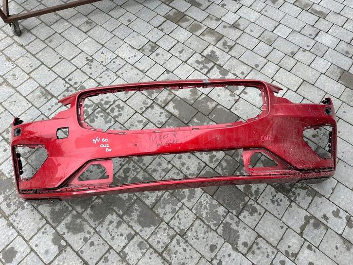 Volvo S60 III V60 II R-Design voorbumper, Auto-onderdelen, Carrosserie en Plaatwerk, Bumper, Volvo, Voor, Gebruikt, Ophalen of Verzenden
