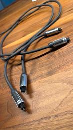 Profigold optische kabel - 2 stuks, Audio, Tv en Foto, Audiokabels en Televisiekabels, Ophalen of Verzenden, Zo goed als nieuw